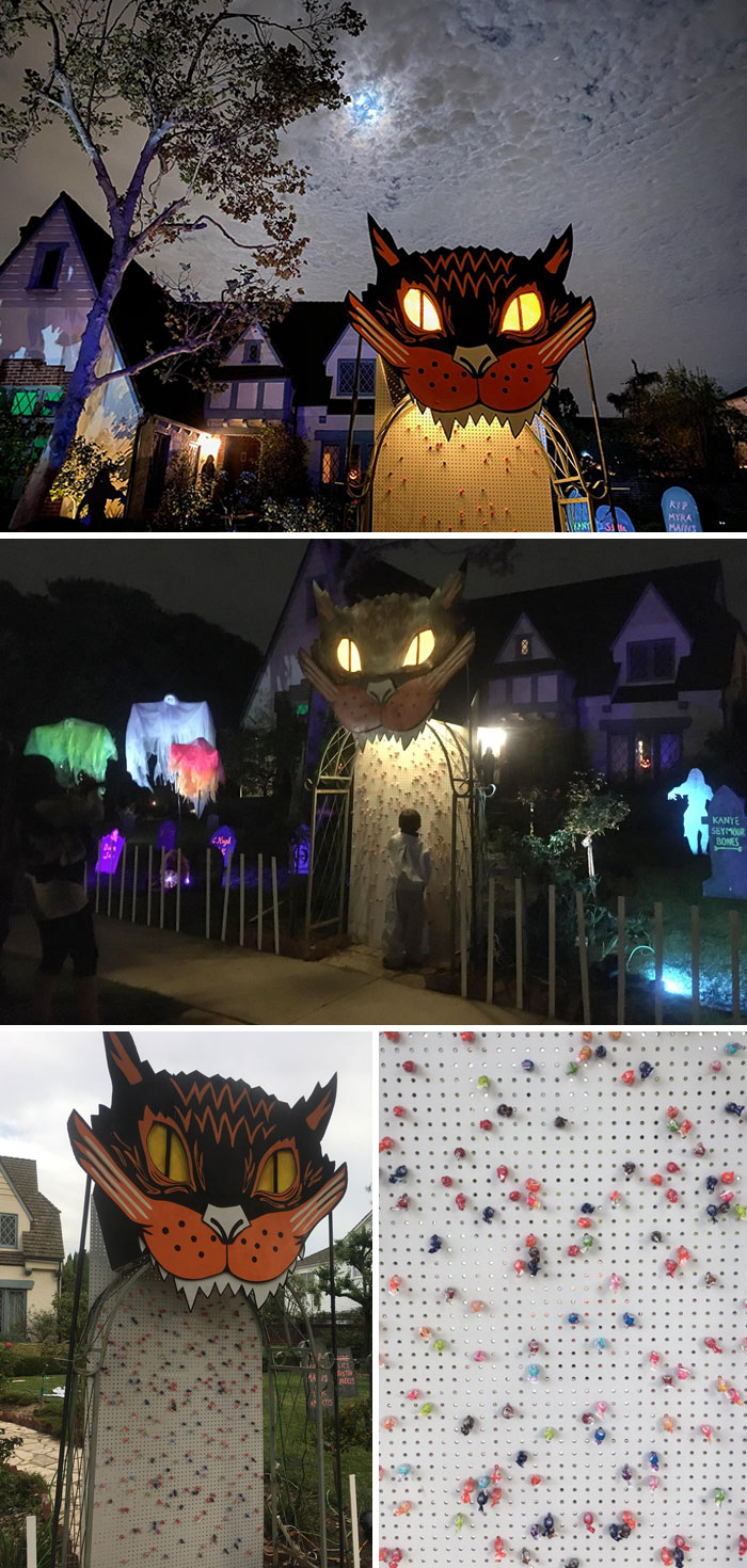 Halloween Covid Style Grab And Go Sucker Wall