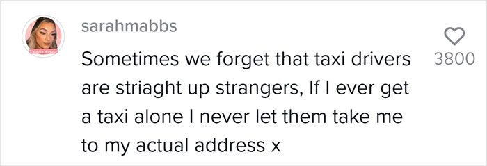 Woman Shared &lsquo;Scary&rsquo; Experience With A Taxi Driver To Try To Prevent It From Happening To Others