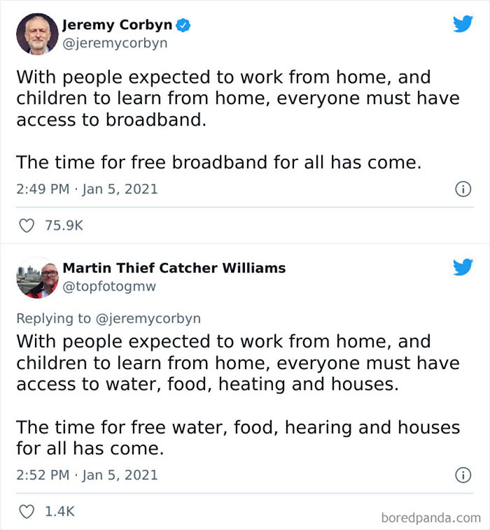 Ridiculous To Suggest We Supply People With Necessities