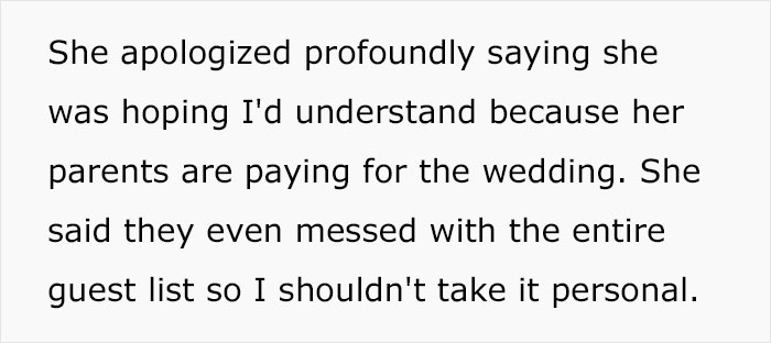 Woman Gets Disinvited From A Wedding So She Takes Back Her Wedding Dress That She Promised To Lend To The Bride, The Bride Makes A Scene Woman Gets Disinvited From A Wedding So She Takes Back Her Wedding Dress That She Promised To Lend To The Bride, The Bride Makes A Scene