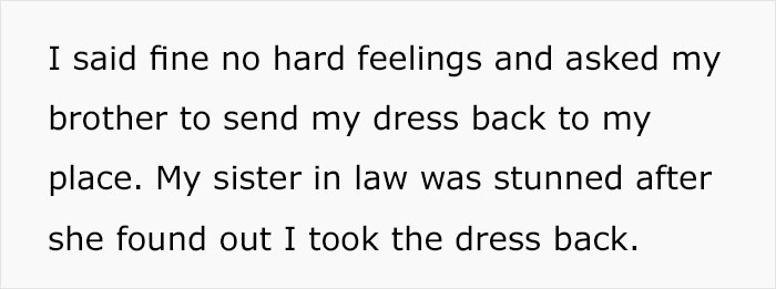 Woman Gets Disinvited From A Wedding So She Takes Back Her Wedding Dress That She Promised To Lend To The Bride, The Bride Makes A Scene Woman Gets Disinvited From A Wedding So She Takes Back Her Wedding Dress That She Promised To Lend To The Bride, The Bride Makes A Scene