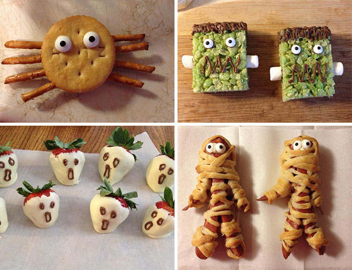 Halloween Lunch My Wife Made For Our Kids