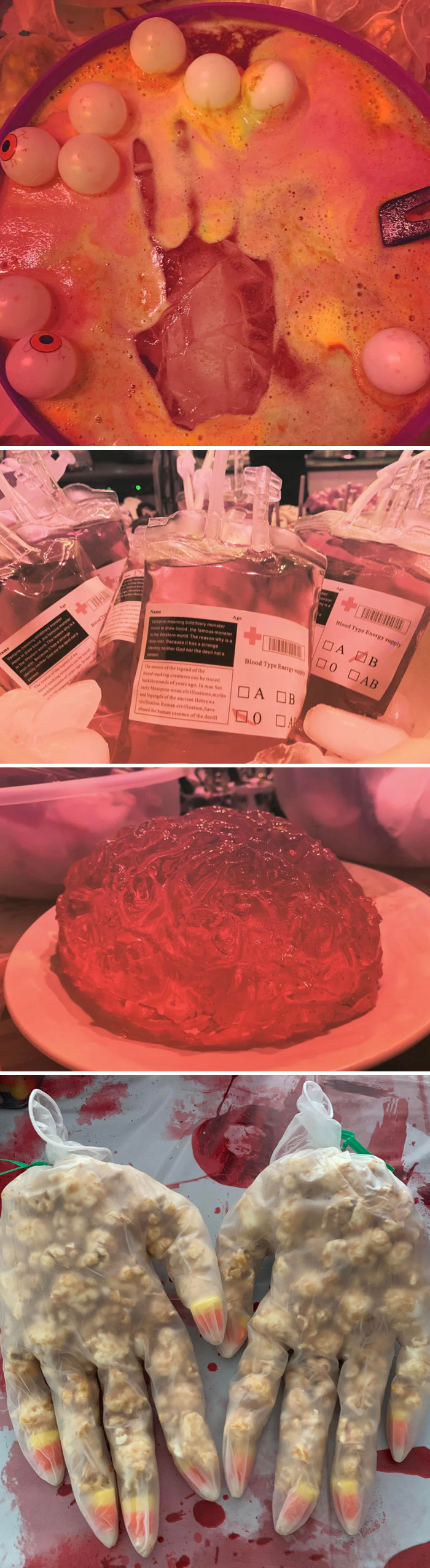 My Husband And I Decided To Throw Our First Halloween Party With A Few Close Family Members Last Year. Here’s Some Of The Food And Drinks We Had