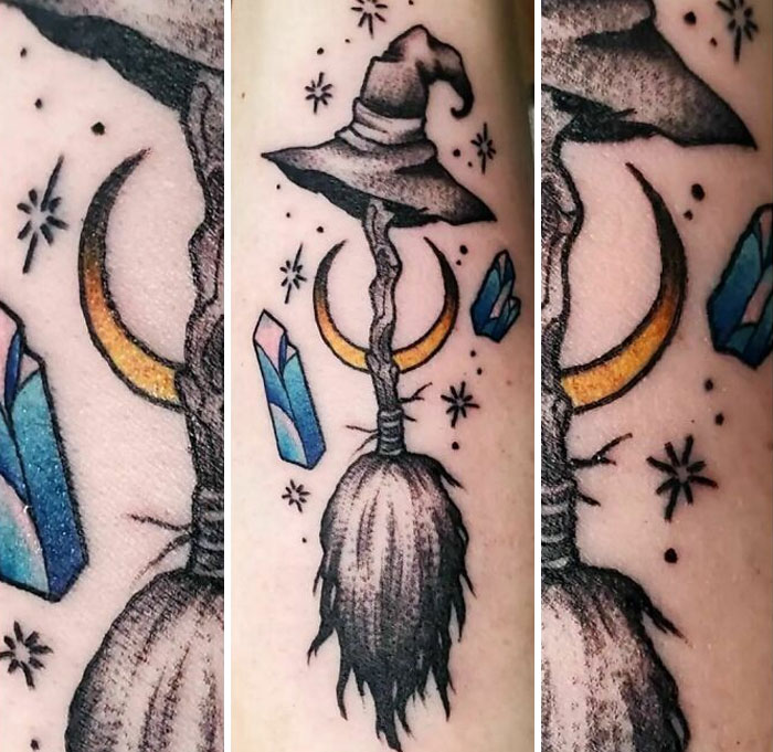 Spooky Halloween Tattoo