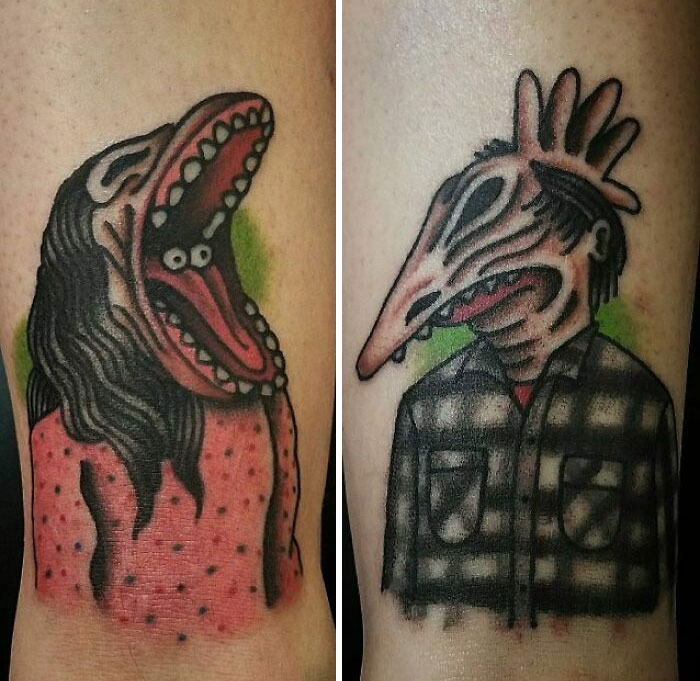 Spooky Halloween Tattoo