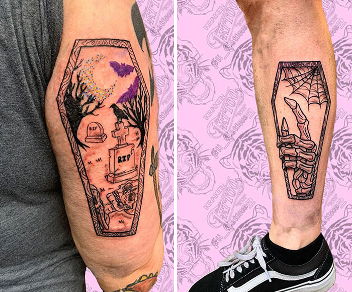 Spooky Halloween Tattoo