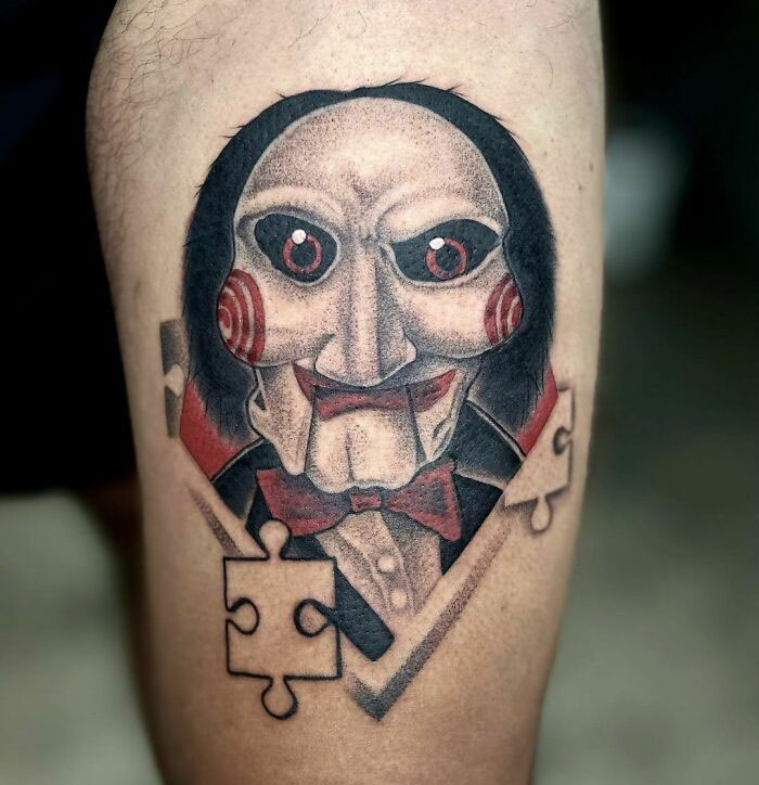 Spooky Halloween Tattoo
