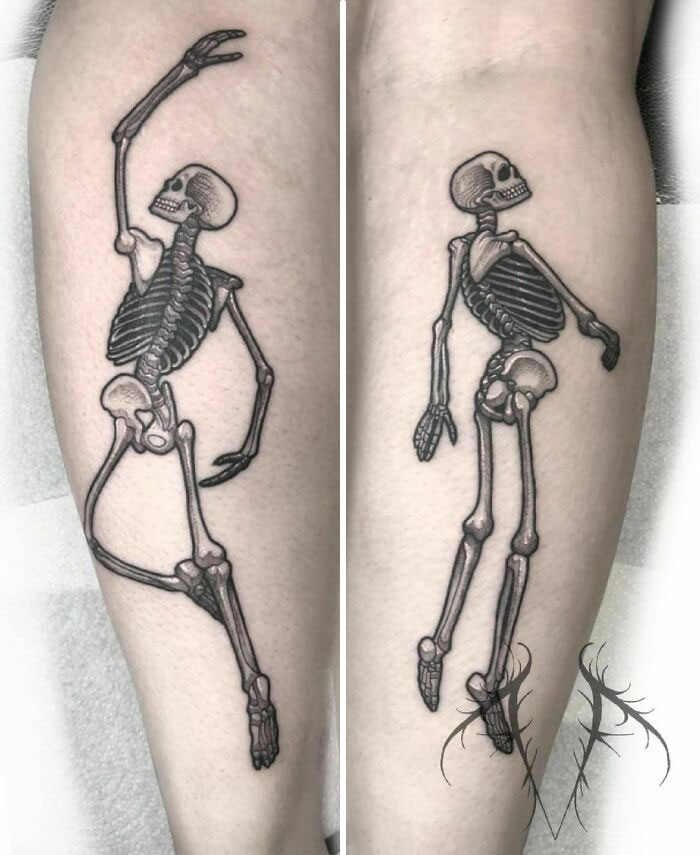 Spooky Halloween Tattoo