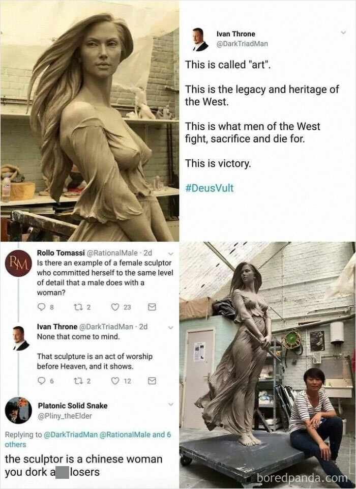 Wahmen Can't Sculpt Like Da Menz Can