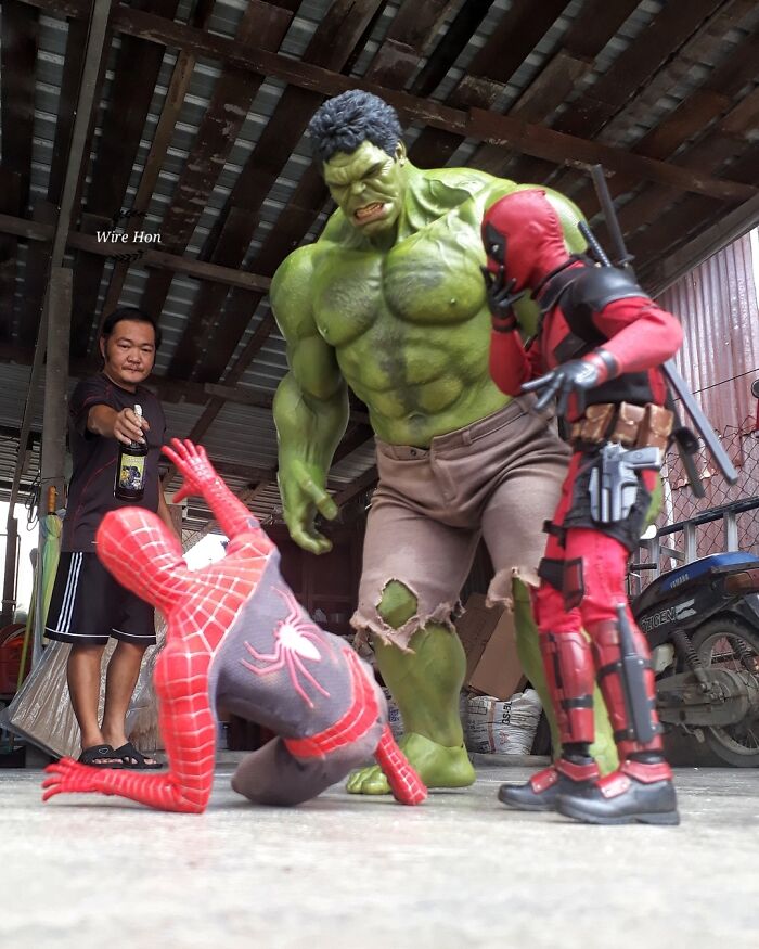 Superheroes-Photograph-Funny-Instagram