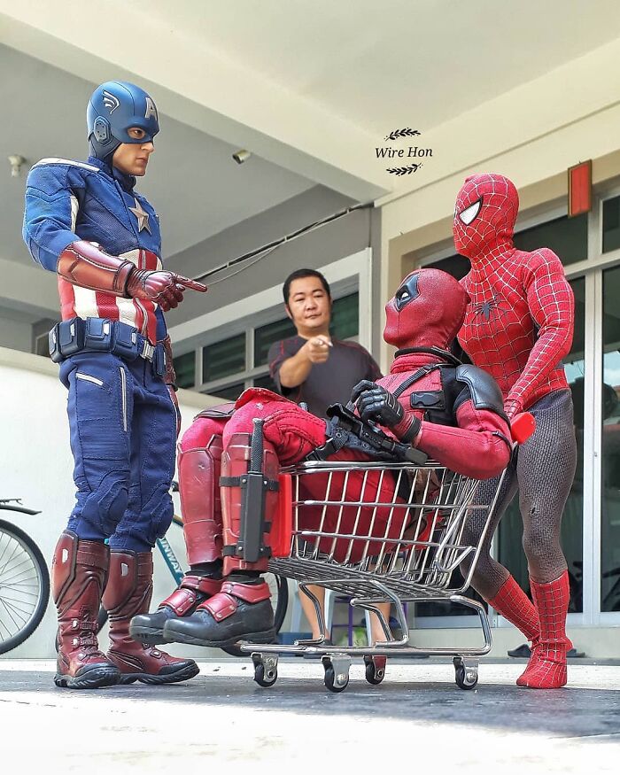 Superheroes-Photograph-Funny-Instagram