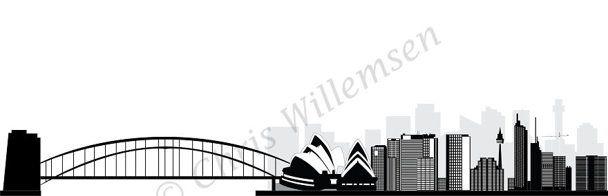 Sydney City Skyline