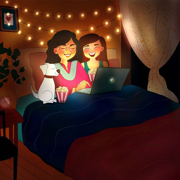 If You Had A Gloomy Day, These Illustrations Will Probably Make Your Worries Go Away (46 Pics)