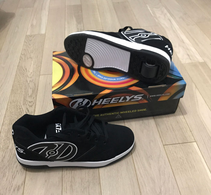 When I Wear The Heelys, The Girls Get Feelies