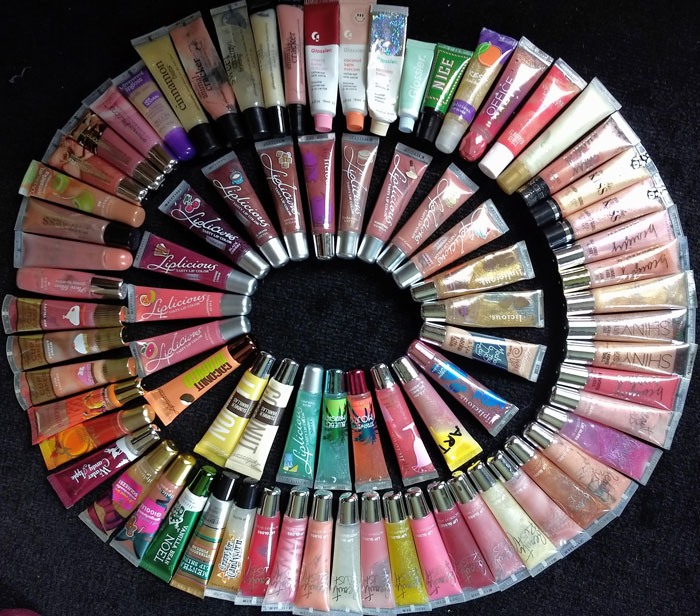 My Nostalgic Squeeze Tube Lip Gloss Collection