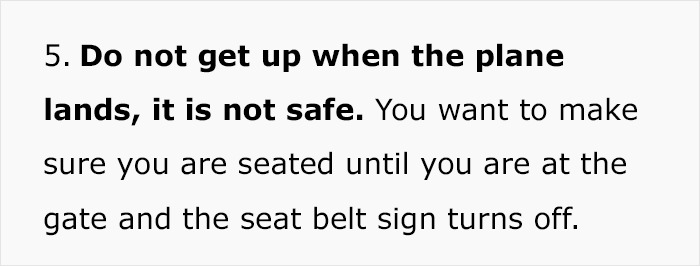 Flight Attendant Shares 10 Things You Should Never Do On An Airplane