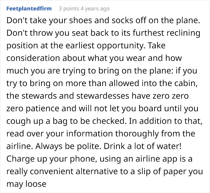Flight Attendant Shares 10 Things You Should Never Do On An Airplane