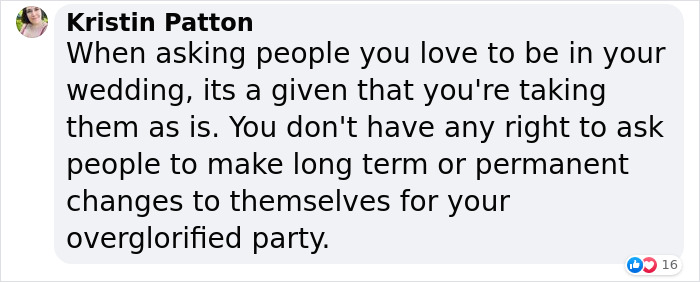 Maid Of Honor Gets Demoted To A Bridesmaid Because She Won't Go On A Diet, Decides To Take Revenge By Publicly Exposing The Horrible Bride