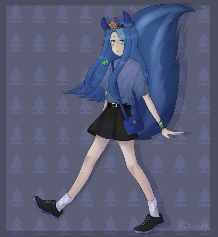 Made This Last Week It Was A Pain Drawing This But I Love It! Petunia Is So Cute