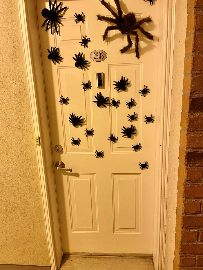 Lets Hope The Trick-Or-Treaters Dont Have Acrophobia...