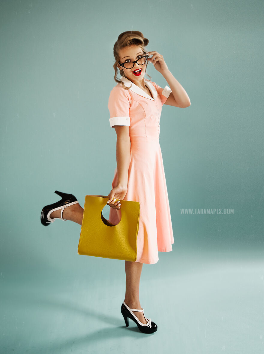 How My Adhd Helped Me Create This 50s Hair Salon Shoot (19 Pics)