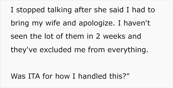 Man Asks If He Was Wrong To Kick Out All The Women In His Family After They Showed Up To His Wedding Wearing White For A Twisted ‘Ultimate Test’ Man Asks If He Was Wrong To Kick Out All The Women In His Family After They Showed Up To His Wedding Wearing White For A Twisted ‘Ultimate Test’