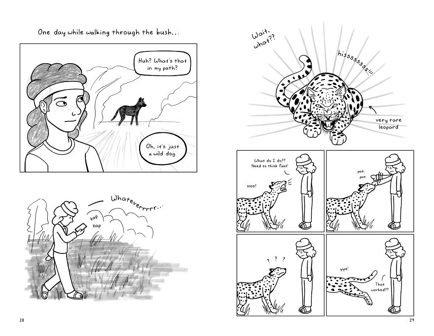 I Illustrated These 8 Funny Moments Of My Friend's Experiences Abroad In Africa