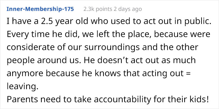 Woman Asks Mom To Take Her Shrieking Toddler Outside So Everyone Can Enjoy Their Food At A Restaurant, Drama Ensues