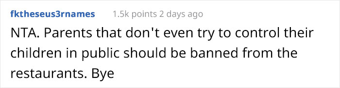 Woman Asks Mom To Take Her Shrieking Toddler Outside So Everyone Can Enjoy Their Food At A Restaurant, Drama Ensues