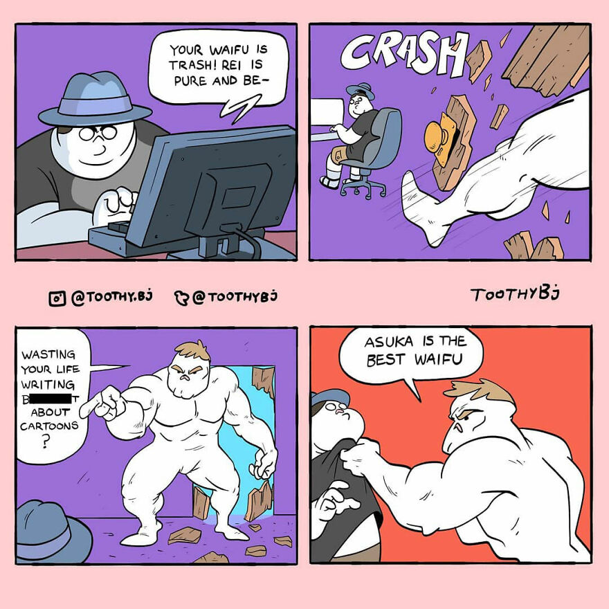 Artist Makes Stupid Comics For People With A Dark Sense Of Humor (New Pics)