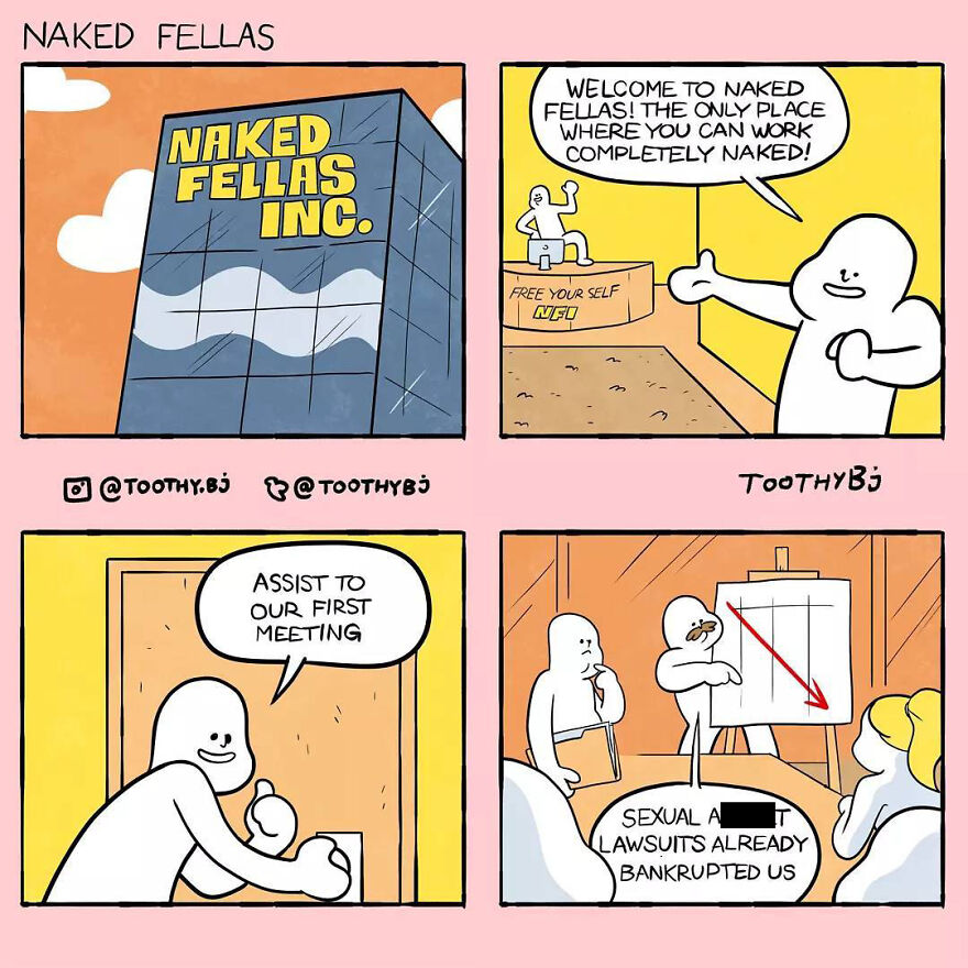 Artist Makes Stupid Comics For People With A Dark Sense Of Humor (New Pics)