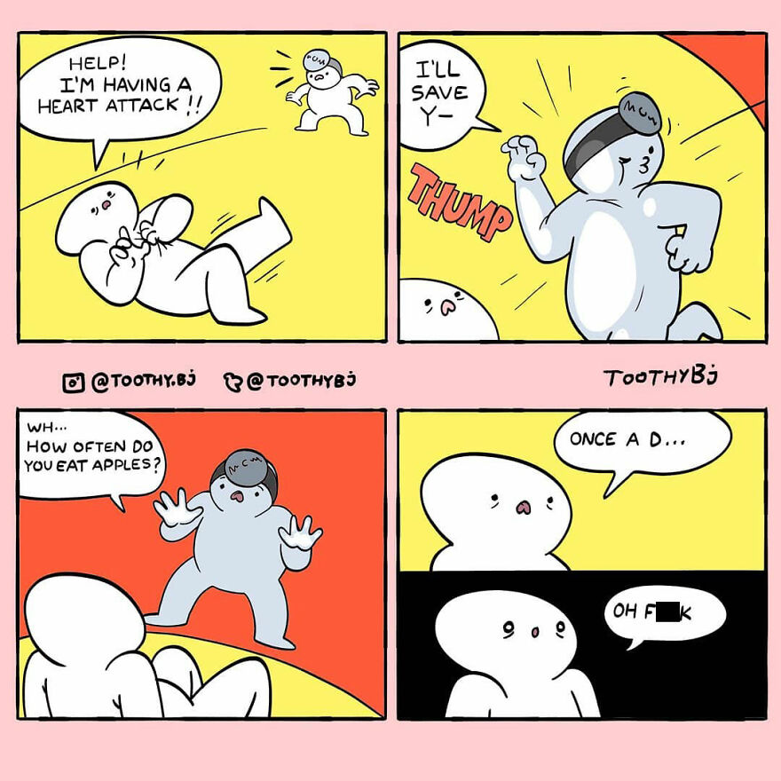 Artist Makes Stupid Comics For People With A Dark Sense Of Humor (New Pics)