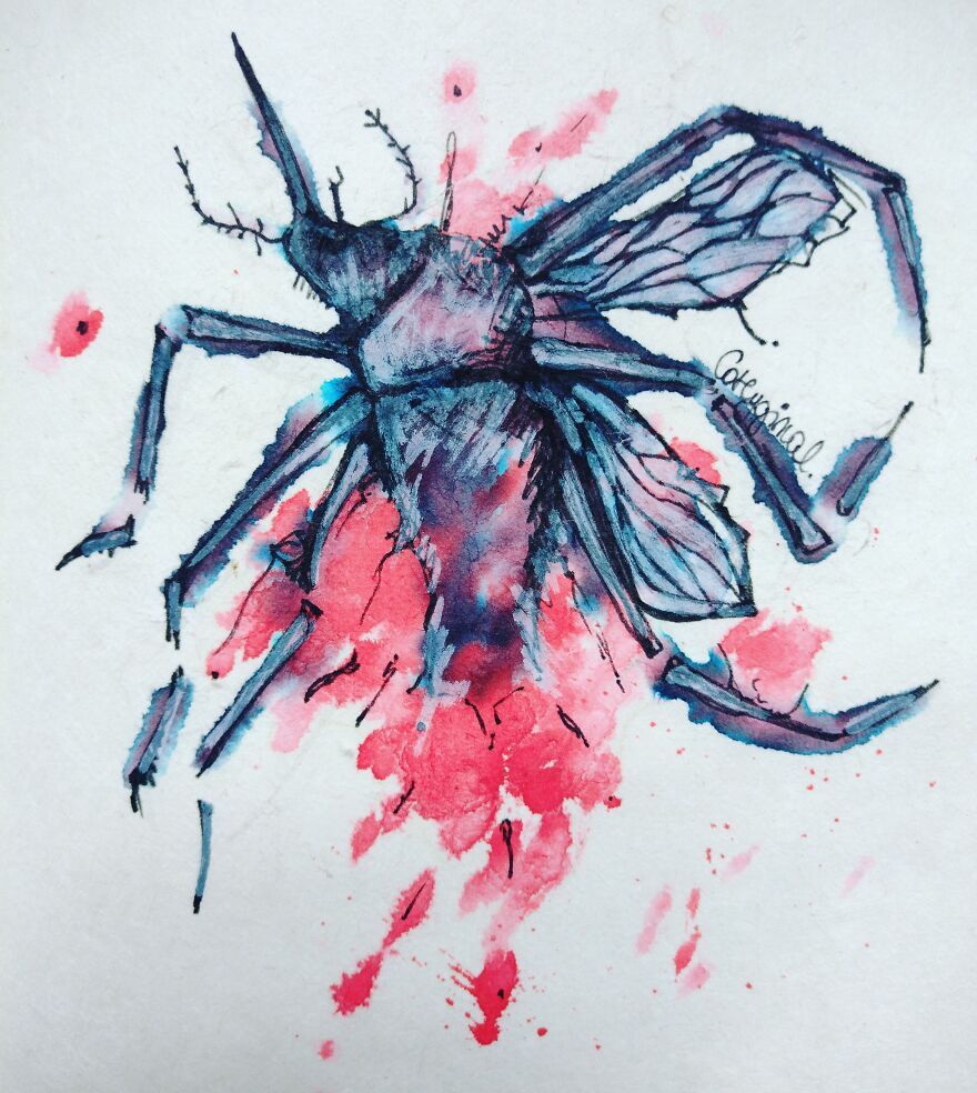 I Gave Myself An Extra Challenge For This Year's Inktober... I Gave Myself An Extra Challenge For This Year's Inktober...