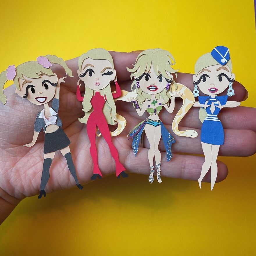 I Made Some Teeny Tiny Paper Homages To My Favorite Millennial Things