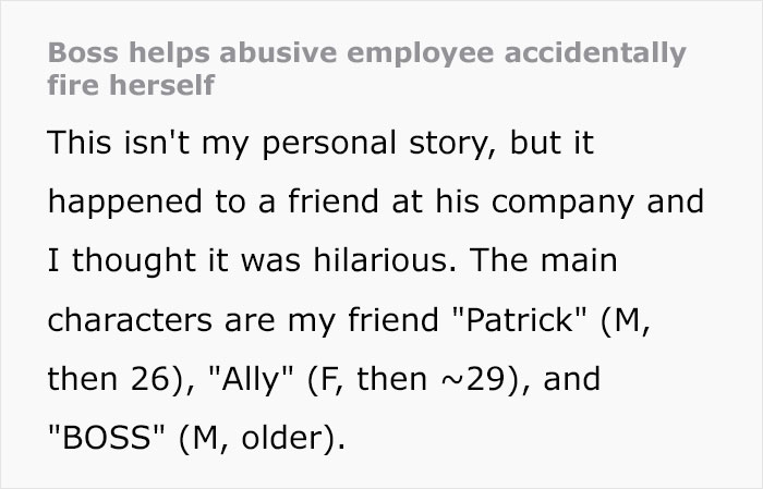 Abusive Coworker Accidentally Fires Herself By Taking A Job Opportunity That Changed Her Contract Abusive Coworker Accidentally Fires Herself By Taking A Job Opportunity That Changed Her Contract
