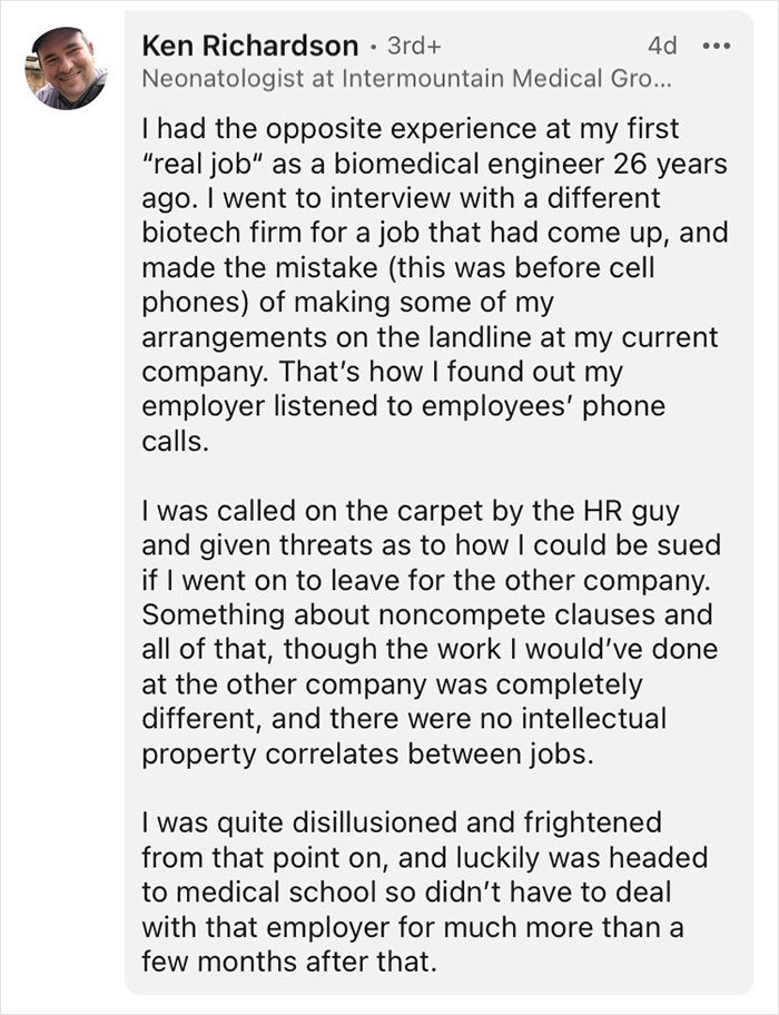 Boss Learns An Employee Is Looking For A New Job, Calls The Company To Give His Recommendation, Divides The Internet