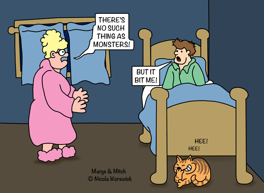 Marge And Mitch Funny Single Panel Comics