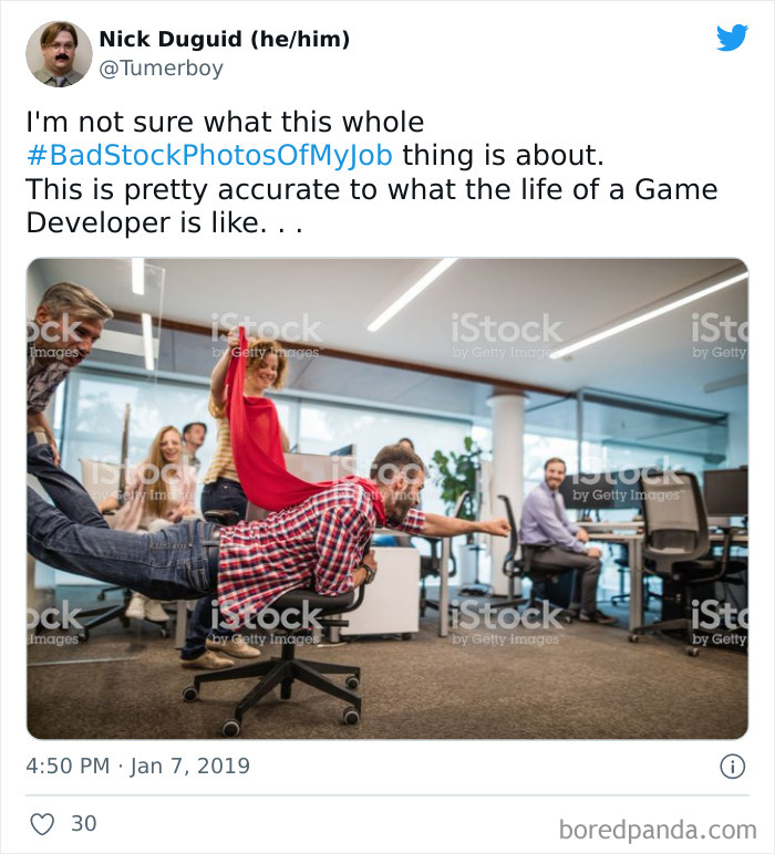 Bad Stock Photos Of My Job