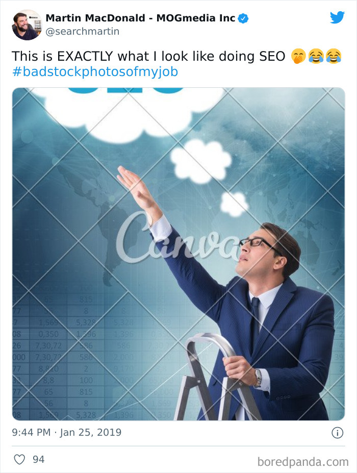 Bad Stock Photos Of My Job
