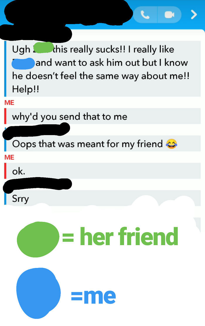 It Was Over A Month Since We Talked And I Had Previously Already Turned Her Down