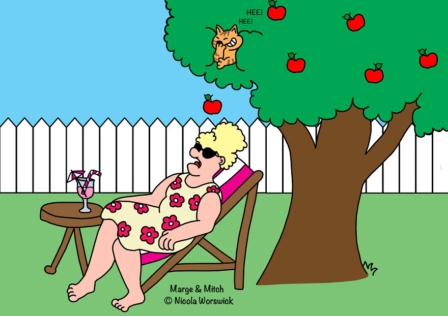 Marge And Mitch Funny Single Panel Comics