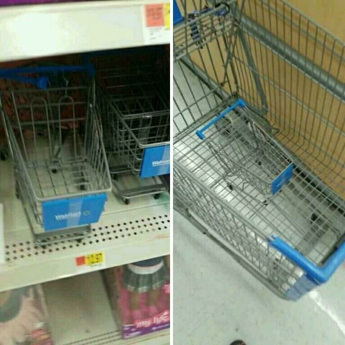 Putting Stuff In The Second Cart Will Regen Health