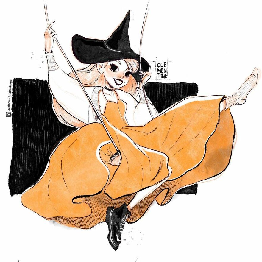 I Left My Job To Be A Full-Time Illustrator A Few Months Ago, Here Are 21 Cute Moments I Created With Watercolor And Ink