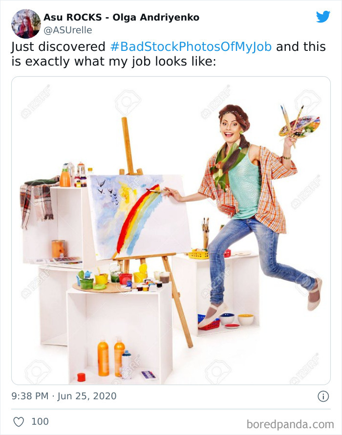 Bad Stock Photos Of My Job