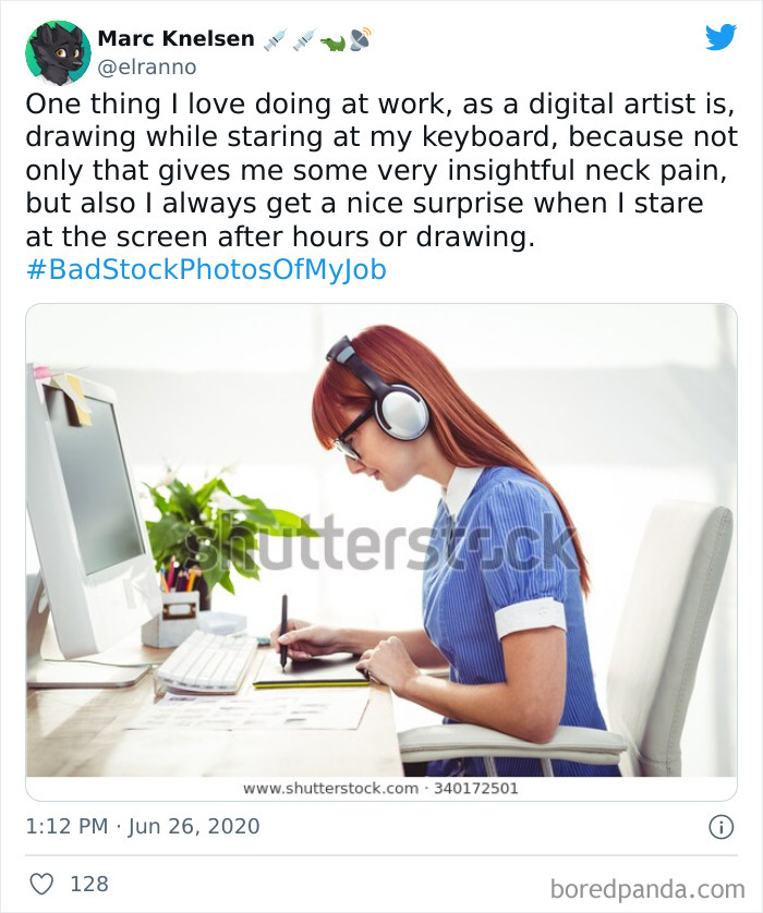 Bad Stock Photos Of My Job