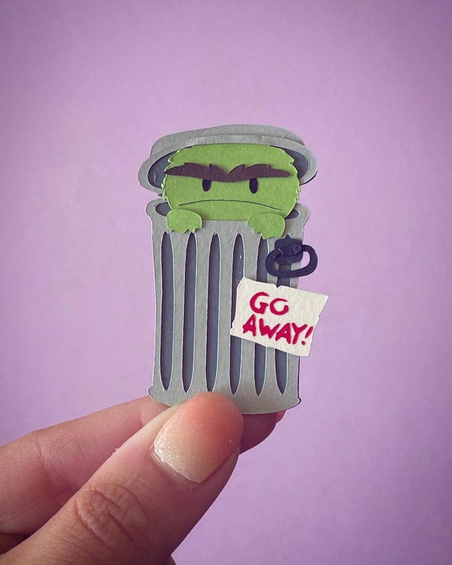 O - Oscar The Grouch