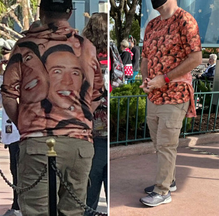 "Almost Couldn't Believe It When The Sweatshirt Came Off" -My Sister