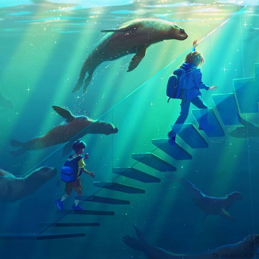 These Fantasy Paintings Helped Me Cope With My Sickness