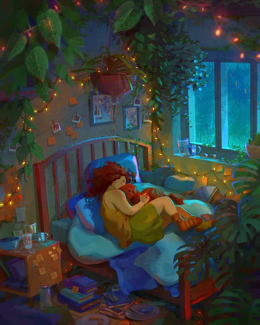 These Fantasy Paintings Helped Me Cope With My Sickness