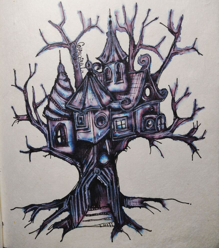 I Gave Myself An Extra Challenge For This Year's Inktober... I Gave Myself An Extra Challenge For This Year's Inktober...